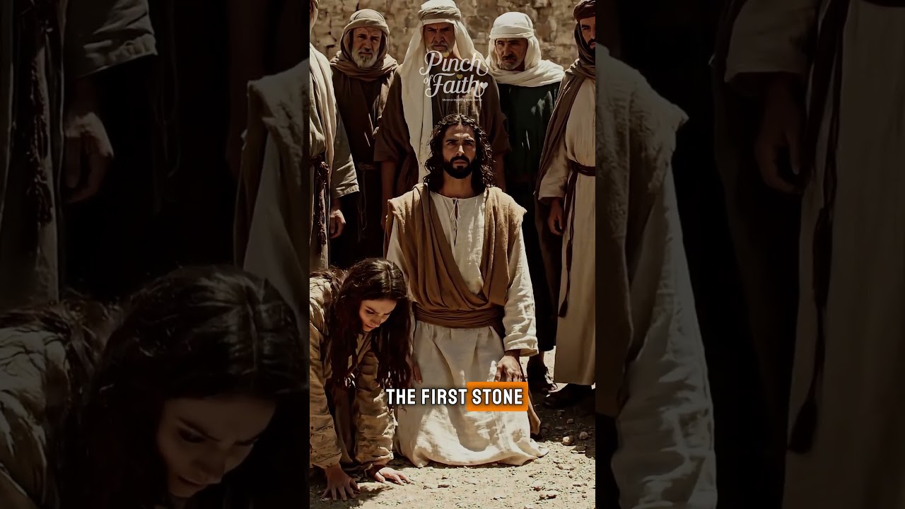 What Did Jesus Write on the Ground? 🤯 The Bible’s Unanswered Mystery | John 8