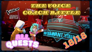 [The Sandbox] The Voice Coach Battle: WALKTHORIGH ALL QUESTS 18/18