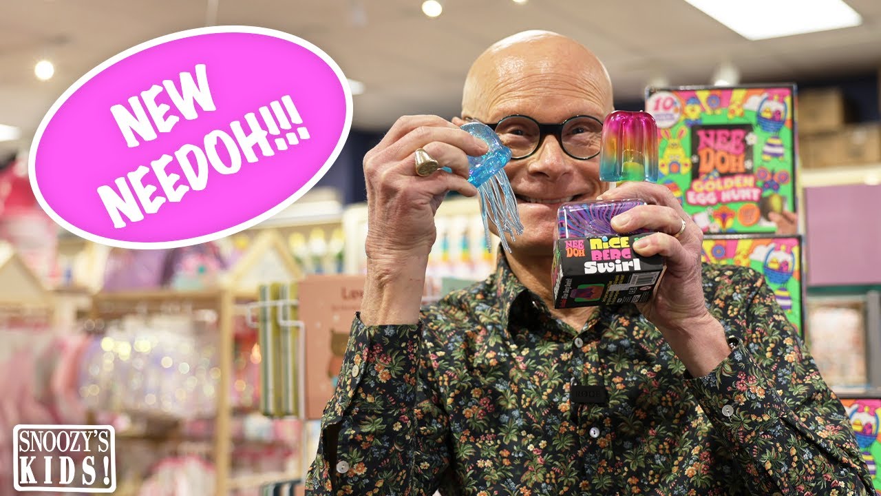 New NeeDoh Sensory Toys at Snoozy’s Kids! 🌀🪼🍧