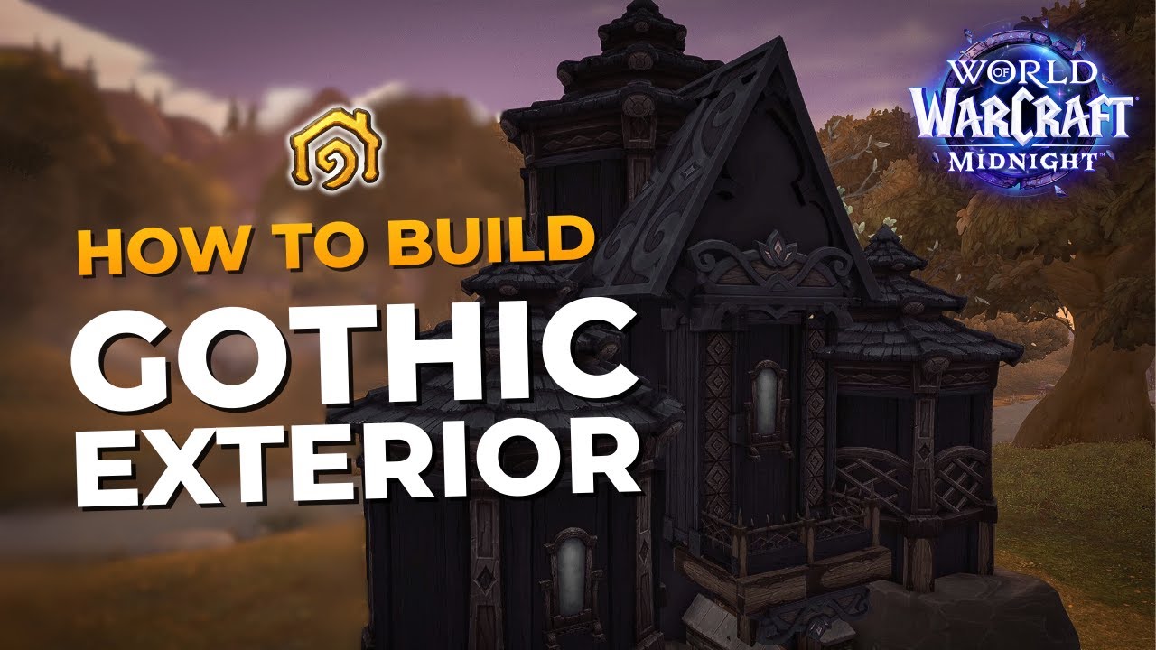 WoW Housing Guide | How To Make A Gothic Exterior