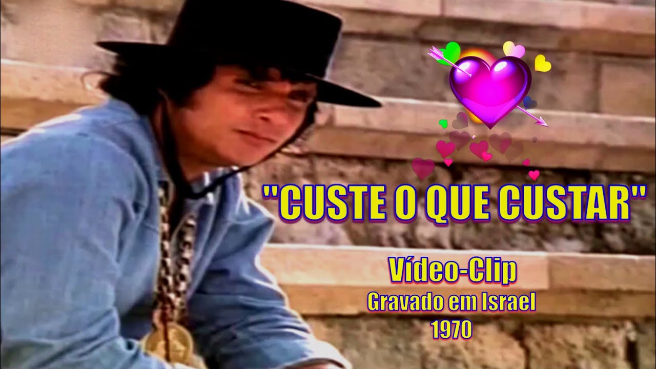 ROBERTO CARLOS - CUSTE O QUE CUSTAR (Vídeo Clip Gravado em Israel 1970 Com Som HQ) -  4k