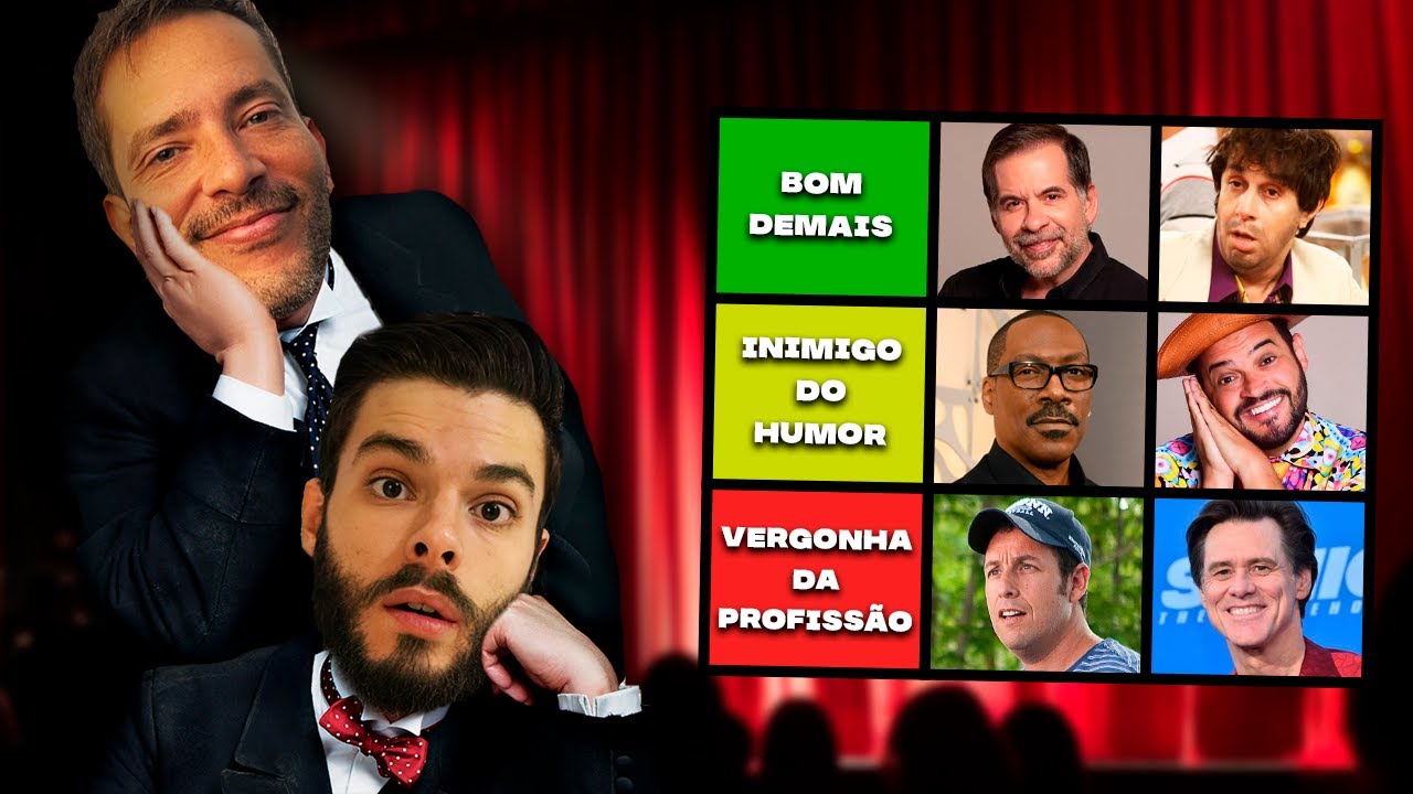 Os PIORES (e melhores) COMEDIANTES do CINEMA... | Tier Rafa #39 (feat. Chapado Crítico)