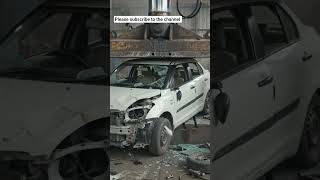 Swift under hydraulic press😱😨 #car #automobile #swift #suzuki #hydraulicpress
