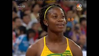 2008 Olympics Women's 100m Final