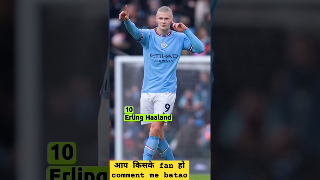 Top 10 most populated football player || 