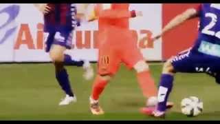 Pha đi bóng tuyệt vời của Messi- Eibar vs Barcelona 2015