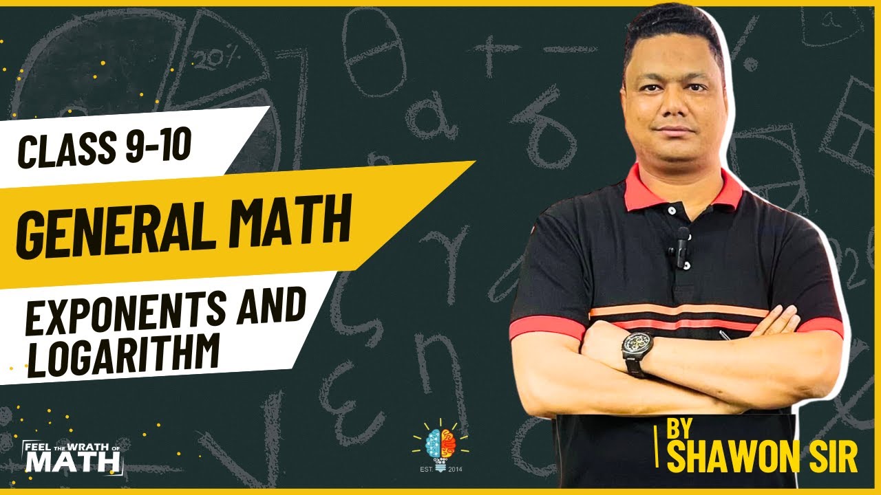 Exponent & Logarithm Finally Made Easy 😎 | SSC General Math - YouTube