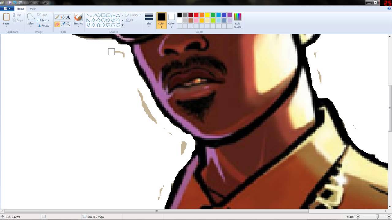How to Free Crop on Microsoft Paint! YouTube