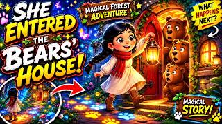 The Girl Who Entered the Bears' Secret House  | Magical Forest Adventure by Koko Land Kreats