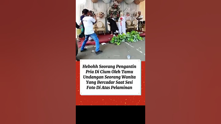 Pengantin pria di cium tamu undagan #shortvideo #trending #fyp