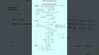 Jee advance pyqs; Chemical kinetics; reaction order &amp; rate constant; half life of 3rd order reaction