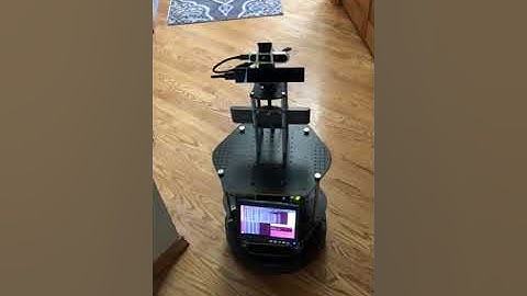 Robot following person using Nuitrack and Intel Realsense D-435 in ROS