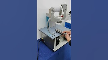 Elastic rope binding machine