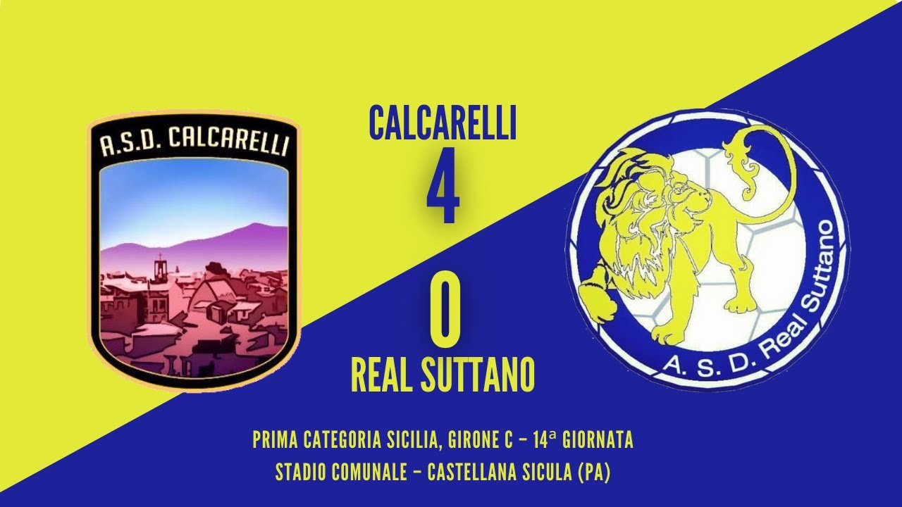 Calcarelli-Real Suttano 4-0 | Highlights 14ª giornata di Prima Categoria Sicilia, Girone C 2021/22