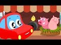 To Market To Market | Little Red Car | Songs For Children by Kids Channel