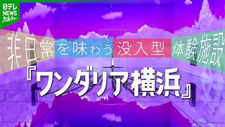 【公開】没入型体験施設『ワンダリア横浜』を取材　“日本最大級のLEDトンネル”で深海へ