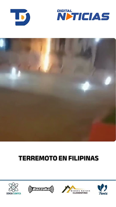 Terremoto en Filipinas, magnitud 6,9