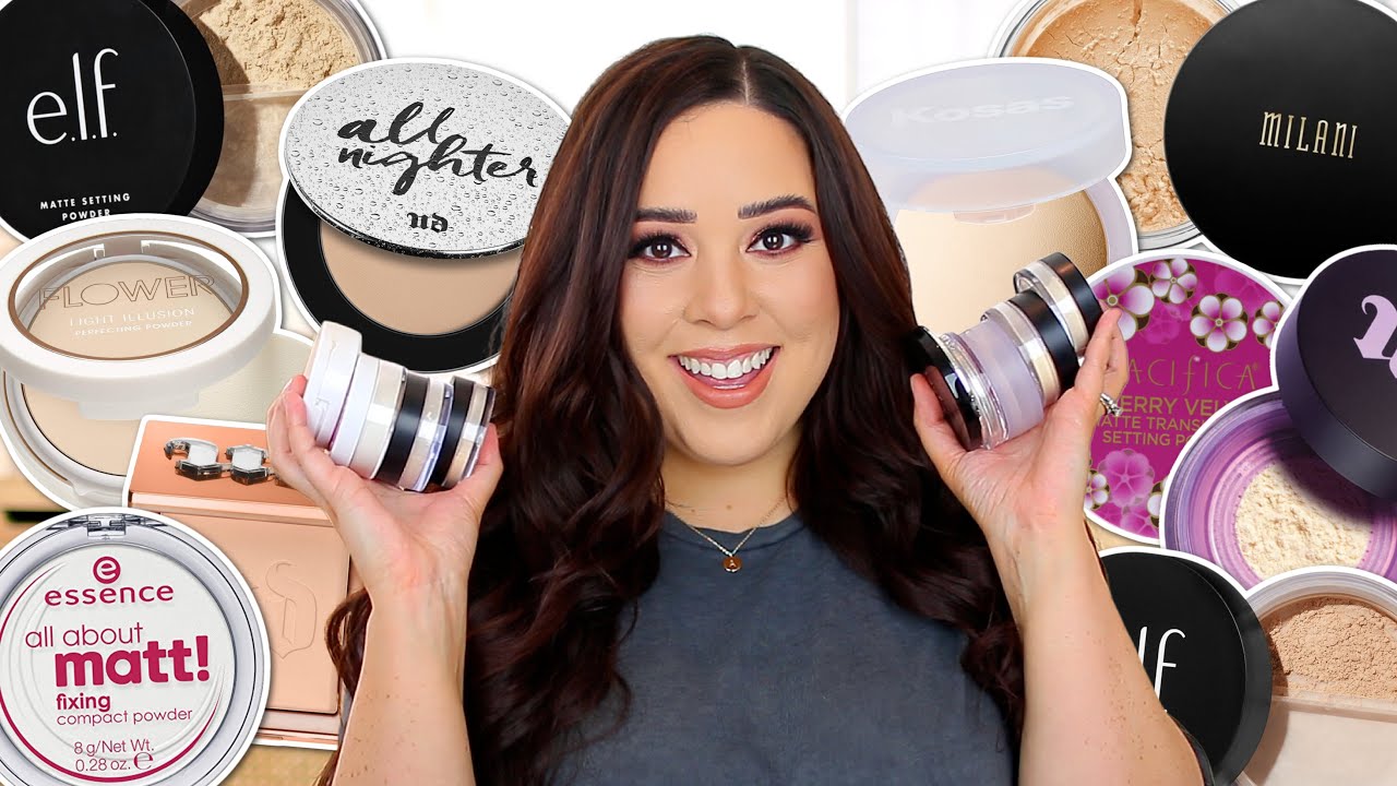 BEST & WORST SETTING POWDERS FOR OILY SKIN 2021! DRUGSTORE AND