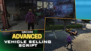 [QBCORE] | QBCore Advanced Vehicle Selling Script – Chopshop & Missions System | FiveM Script