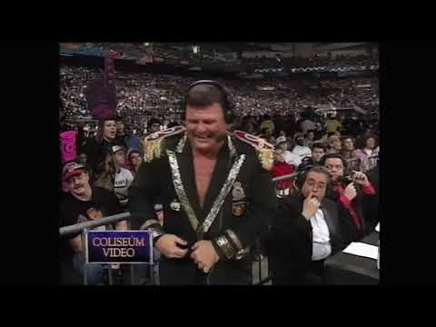 Jerry The King Lawler Gets Eliminated In 5 Seconds By Bret Hart! Royal Rumble 1997