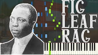 Scott Joplin - Fig Leaf Rag 1908 (Ragtime Piano Synthesia)