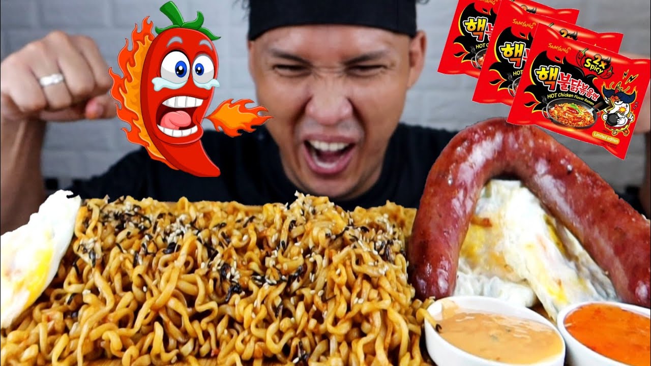 3X SAMYANG CHALLENGE | MUKBANG PHILIPPINES - YouTube