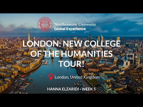 London: New College of the Humanities Tour! || Hanna Elzaridi GEP