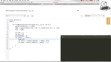 小Q刷Leetcode第36期 474