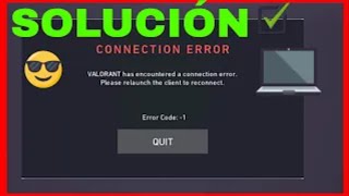 VALORANT Error Code VAN 1 Solution: Has Encountered a Connection Error Tutorial 2022