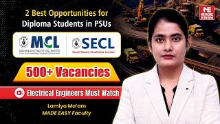 Best PSU Jobs 2026 | 500+ Vacancies in MCL &amp; SECL | Apply Now!