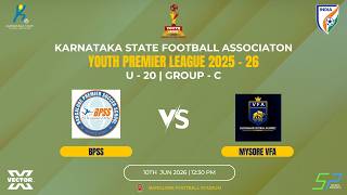 YPL 2025 - 26 | U - 20 | GROUP - C | HAL | BPSS VS MYSORE VFA | 10.06.26