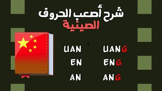 نطق الحروف الصينية المتشابهه  بالشكل الصحيح (الجزء الثاني) مع pinyin