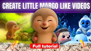 How to Make Little Margo Style AI Animation Using Free Tools #LittleMargo screenshot 1