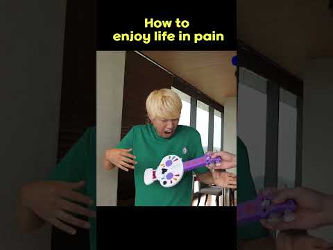 How to enjoy life in the pain! 고통을 즐기는 법 #shorts