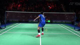 Chen Long Footwork MASTERCLASS vs Nishimoto: CLOSEUP!