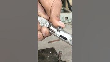 easy and effective way to make a rifling barrel without a lathe,