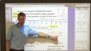 M7 Lesson 1 4 Integers and Absolute Value