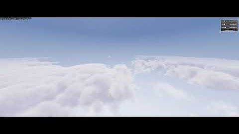 Raymarching cloudscapes demo