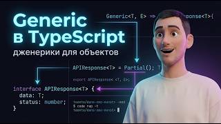 Generic в TypeScript — создаём переиспользуемые типы за 4 минуты