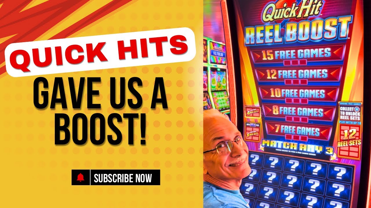 Quick Hit Reel Boost gave us a little Boost!