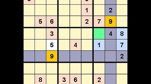 How to Solve New York Times Sudoku Hard November 18, 2021