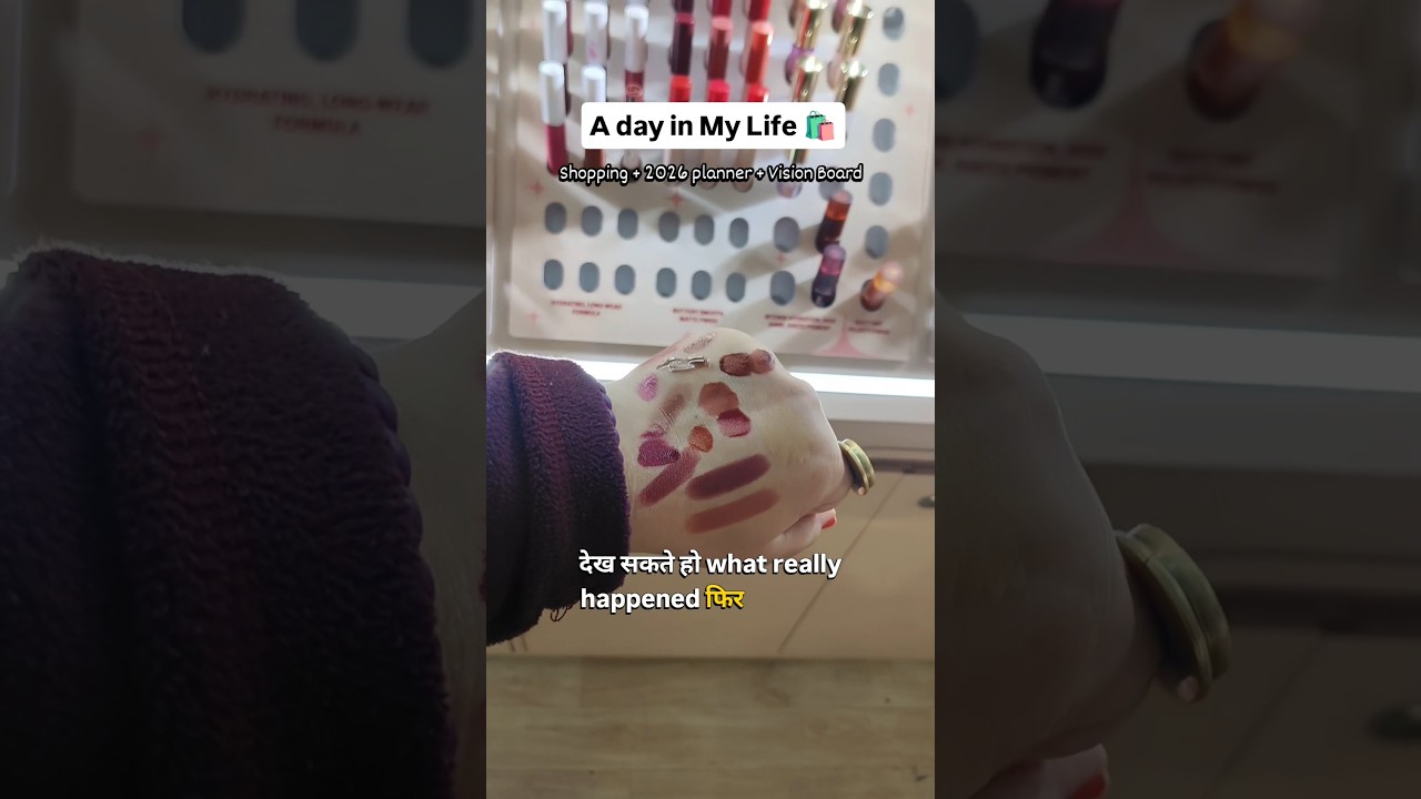 A Day in My Life Shopping+2026 Planner💄📚