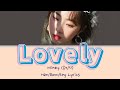 Minzy  lovely hanromeng lyrics kpopmellowfeels