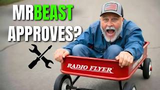 Grandpa's Insane Radio Flyer Go-Kart Build #diy