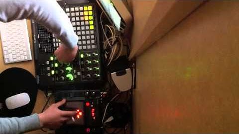 Genozoid With Ableton, Kaoss Pad 3 and Akai Apc 40