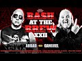 The Vampire Warrior Gangrel vs. Abbad, Bash at the Brew 22, Hialeah, FL 11.5.22 (Full Match)