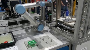 Universal Robots. Robot Tending. Fancort Industries, Inc.