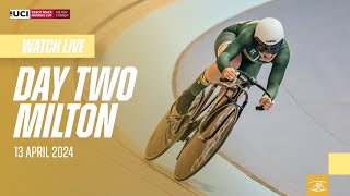 LIVE  Day Two Milton (CAN) | 2024 Tissot UCI Track Cycling Nations Cup
