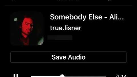 Somebody else by Ali gatie (unreleased song) *snippet* 2022