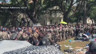 Protests at UT-Austin intensify